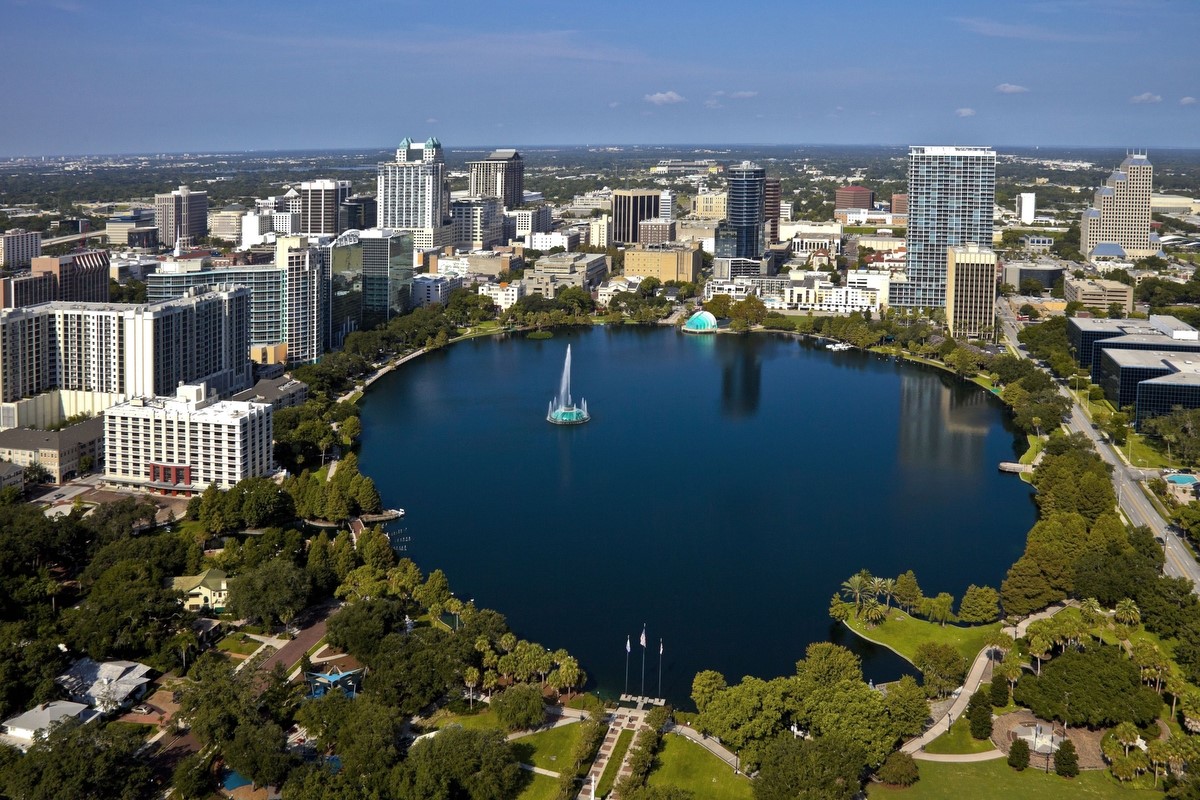 Orlando, FL skyline Orlando Skyline